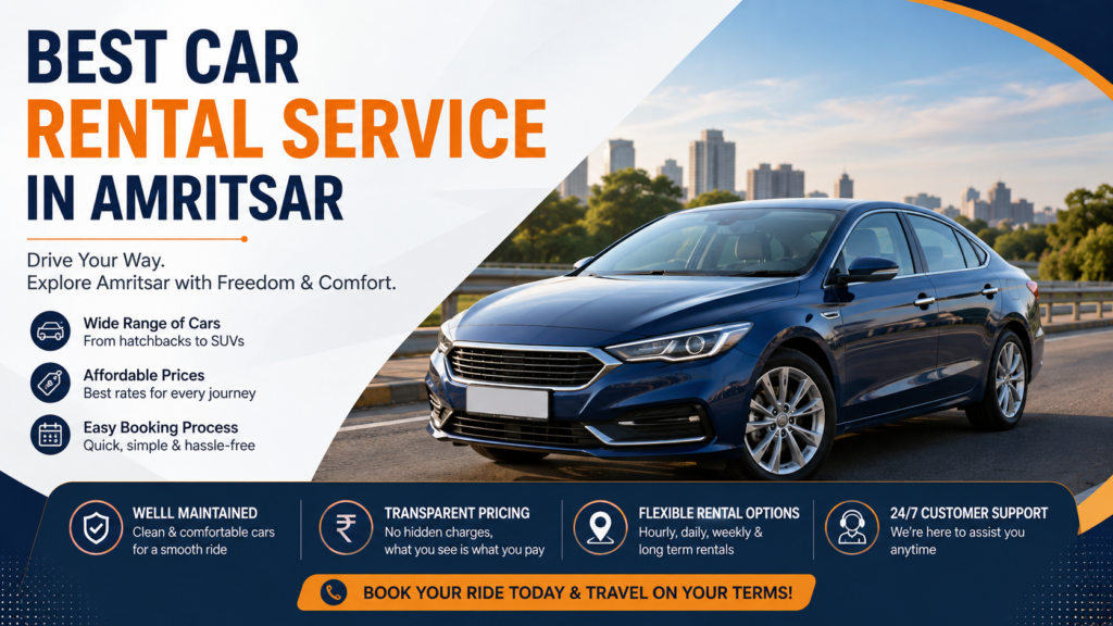 Best Car Rental Service in Amritsar