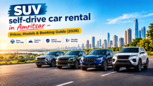 SUV self-drive car rental in Amritsar