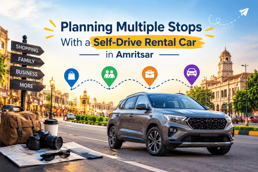 self-drive rental car in Amritsar